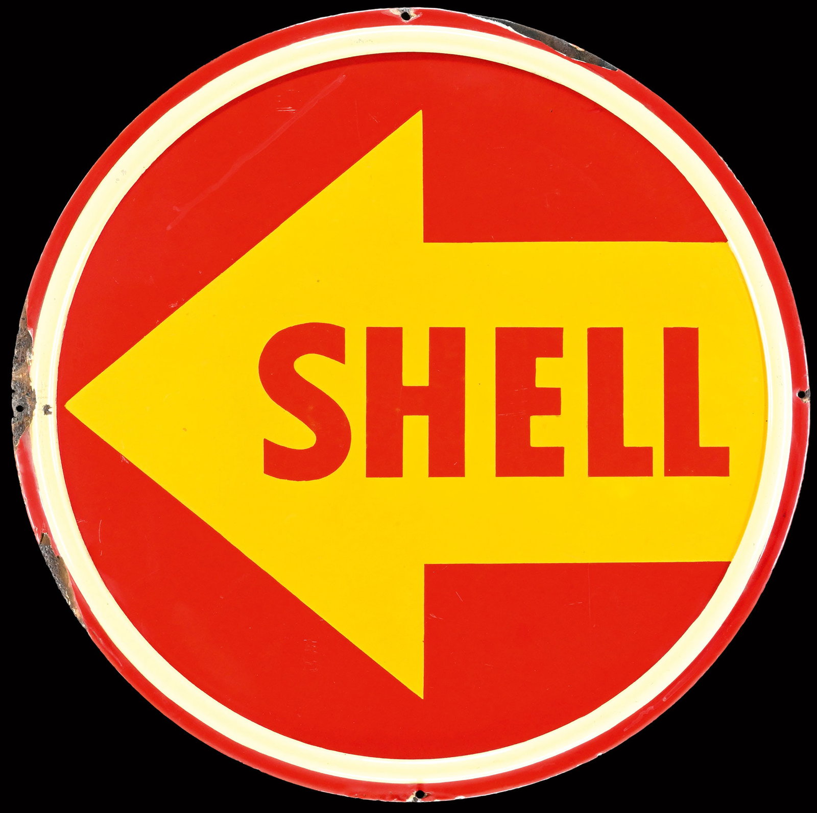 SHELL | 20" PORCELAIN SIGN (1 of 7)