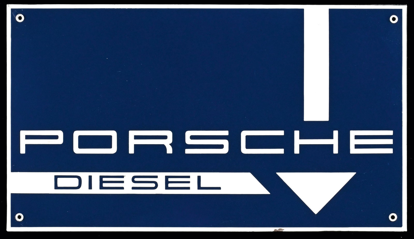PORSCHE DIESEL | 25" PORCELAIN SIGN (1 of 7)