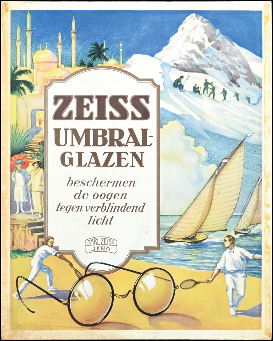 ZEISS UMBRAL-GLAZEN | CARDBOARD SIGNS | (1-) (1 of 7)