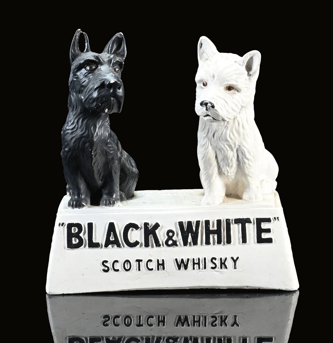 BUCHANAN'S BLACK & WHITE SCOTCH WHISKEY | ADVERTISING FIGURE | (1-2) (1 of 3)