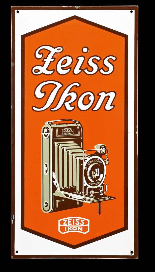 ZEISS IKON | PORCELAIN SIGN | (1) (1 of 7)