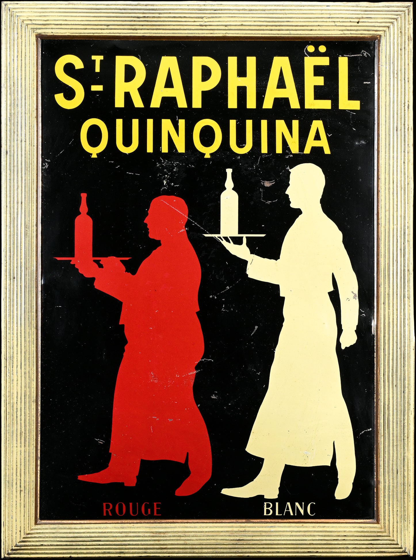 ST. RAPHAEL QUINQUINA | TIN SIGN BY JACQUES CARTIER | (2+) (1 of 7)