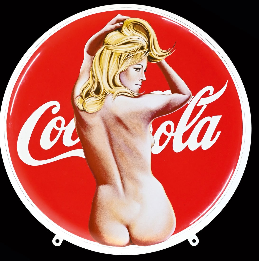 MEL RAMOS | COCA-COLA | Nr. 7/8 | PORCELAIN SIGN | (0) (1 of 2)