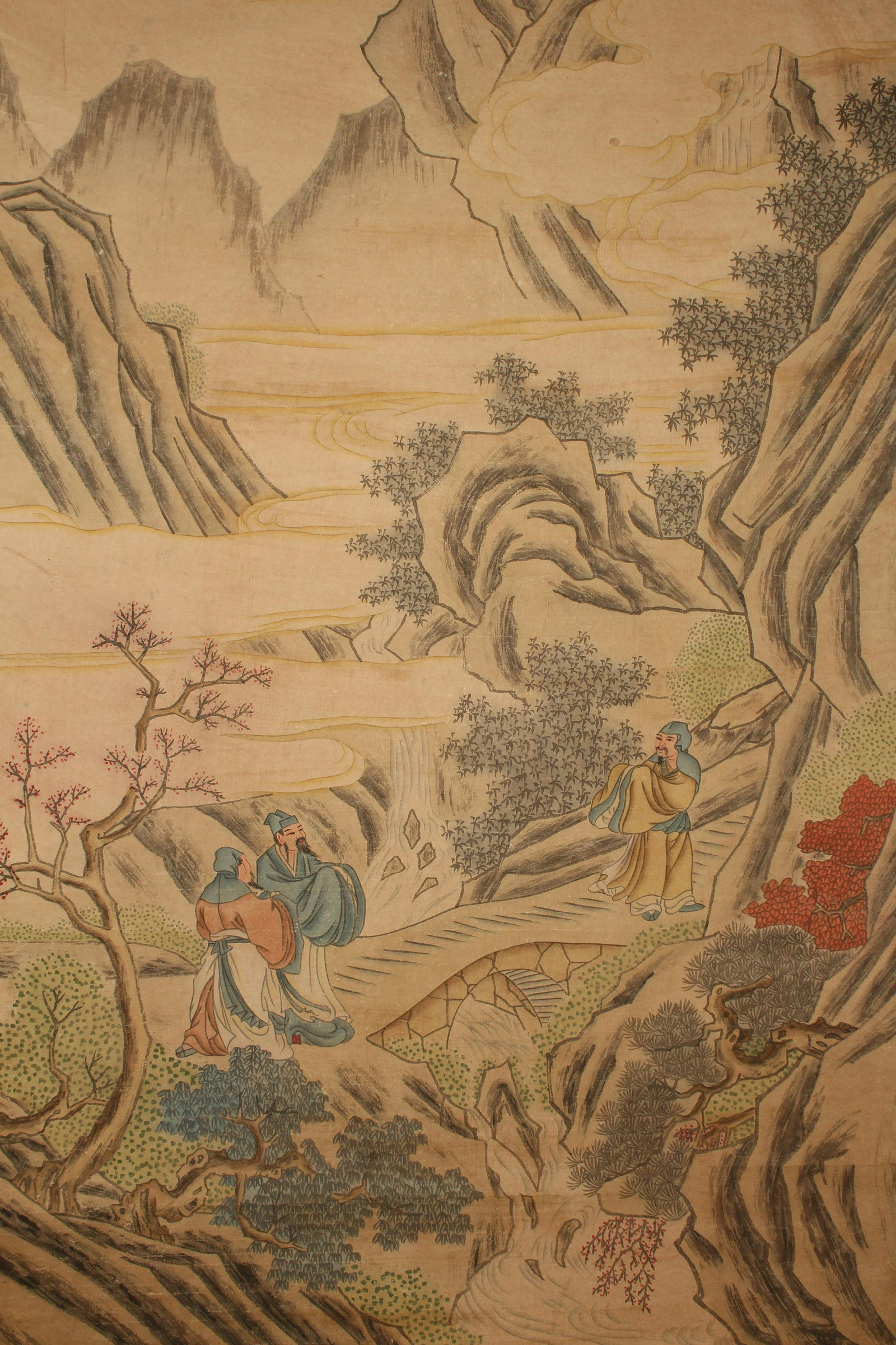 A Chinese Friendship-theme Fortune Scroll - 3