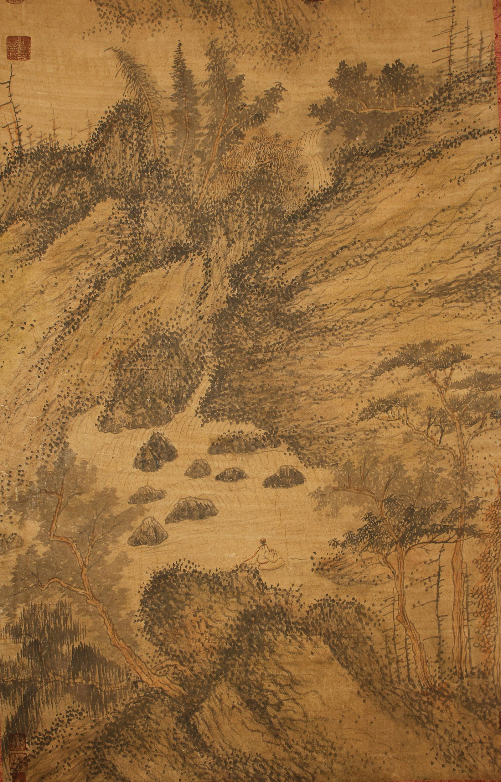 A Chinese AB stract-style Spring-view Fortune Scroll - 3