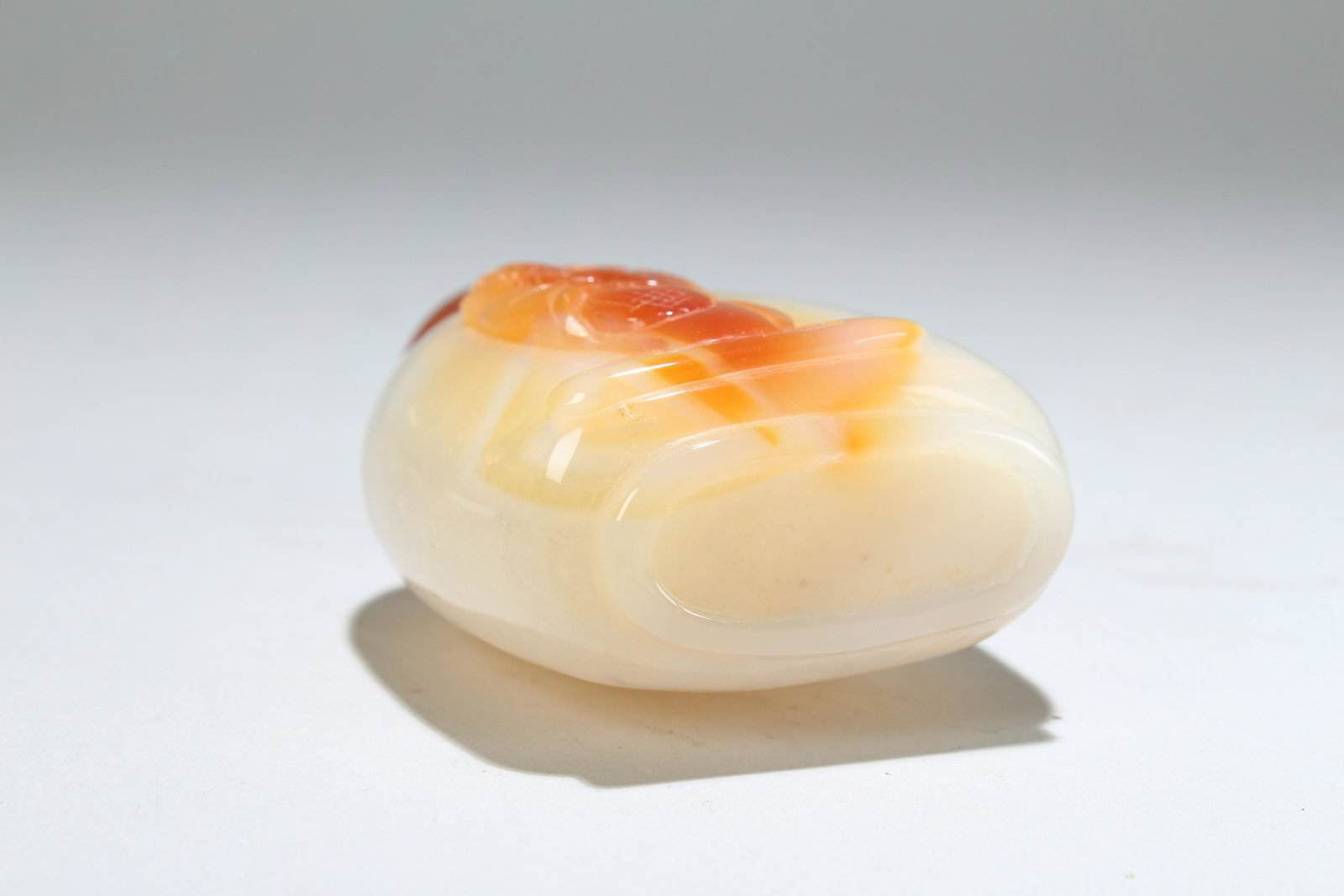 Chinese Agate-curving Snuff Bottle - 4