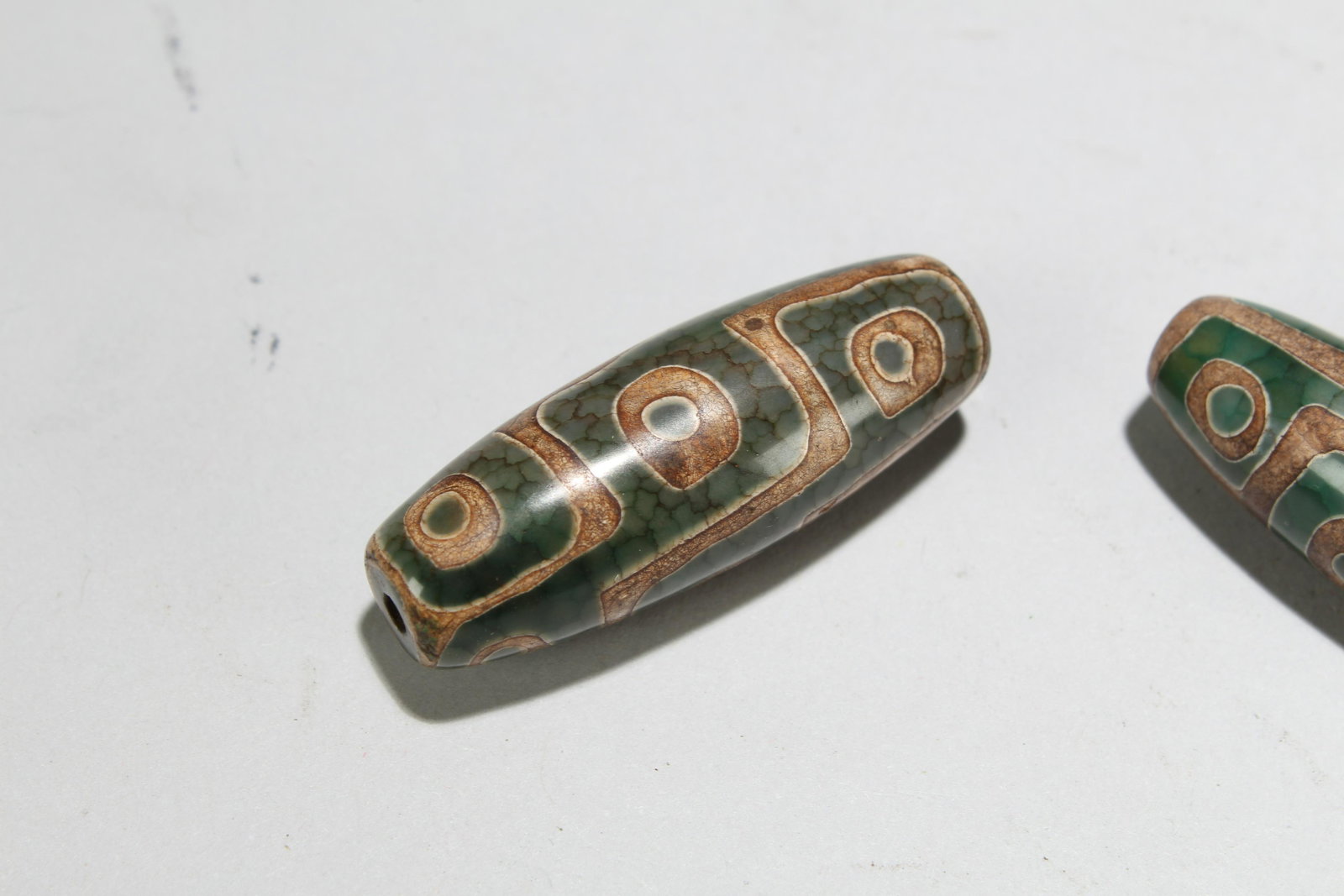 Two Tibetan Fortune Beads - 2