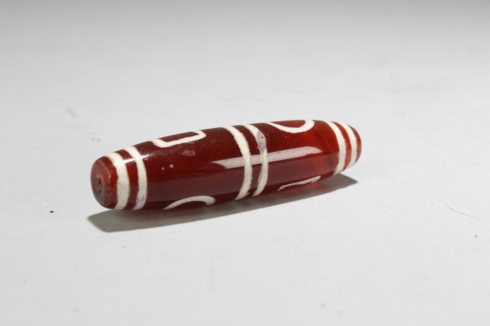 A Tibetan Fortune Dzi Bead - 3