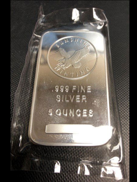 5 ozt. .999 silver stacker (1 of 2)