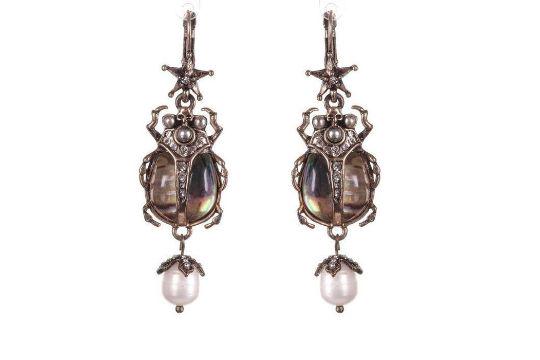 FREE POST After Alexander McQueen Scarab Earrings: FREE INTERNATIONAL TRACKED SHPPING ON ALL OF OUR ITEMS (Albinus will securely package and send your item(s) within 3 working days of the auction end). All payments must be completed by bank transfer,