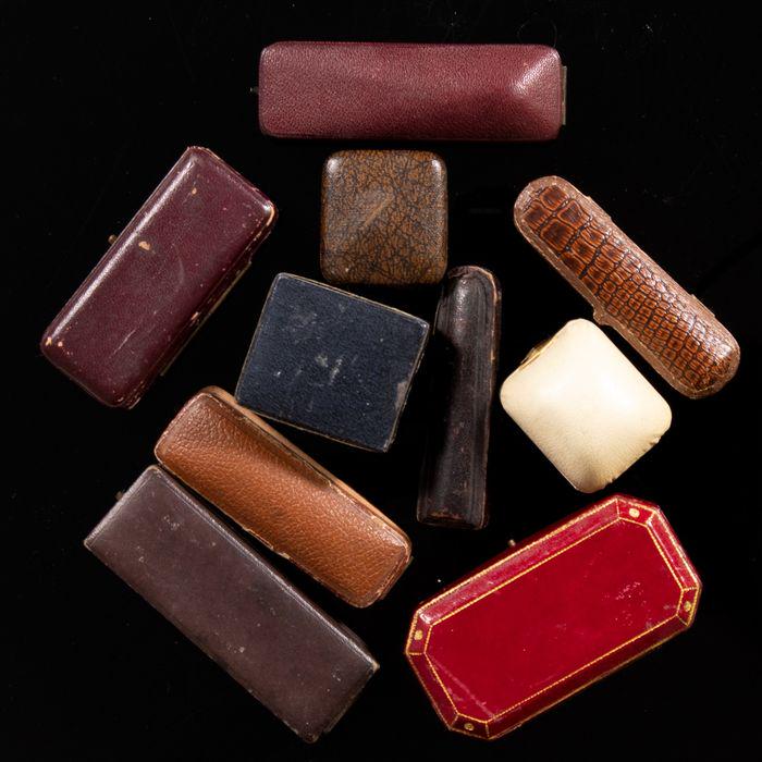 FREE POST Lot of 10x Vintage Jewellery Boxes (1 of 2)