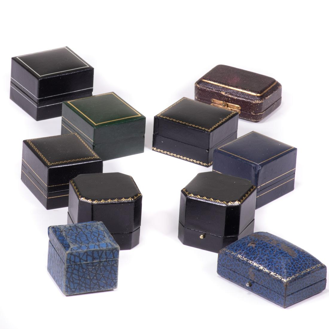 FREE POST Lot of 10x Vintage Jewellery Boxes (1 of 6)