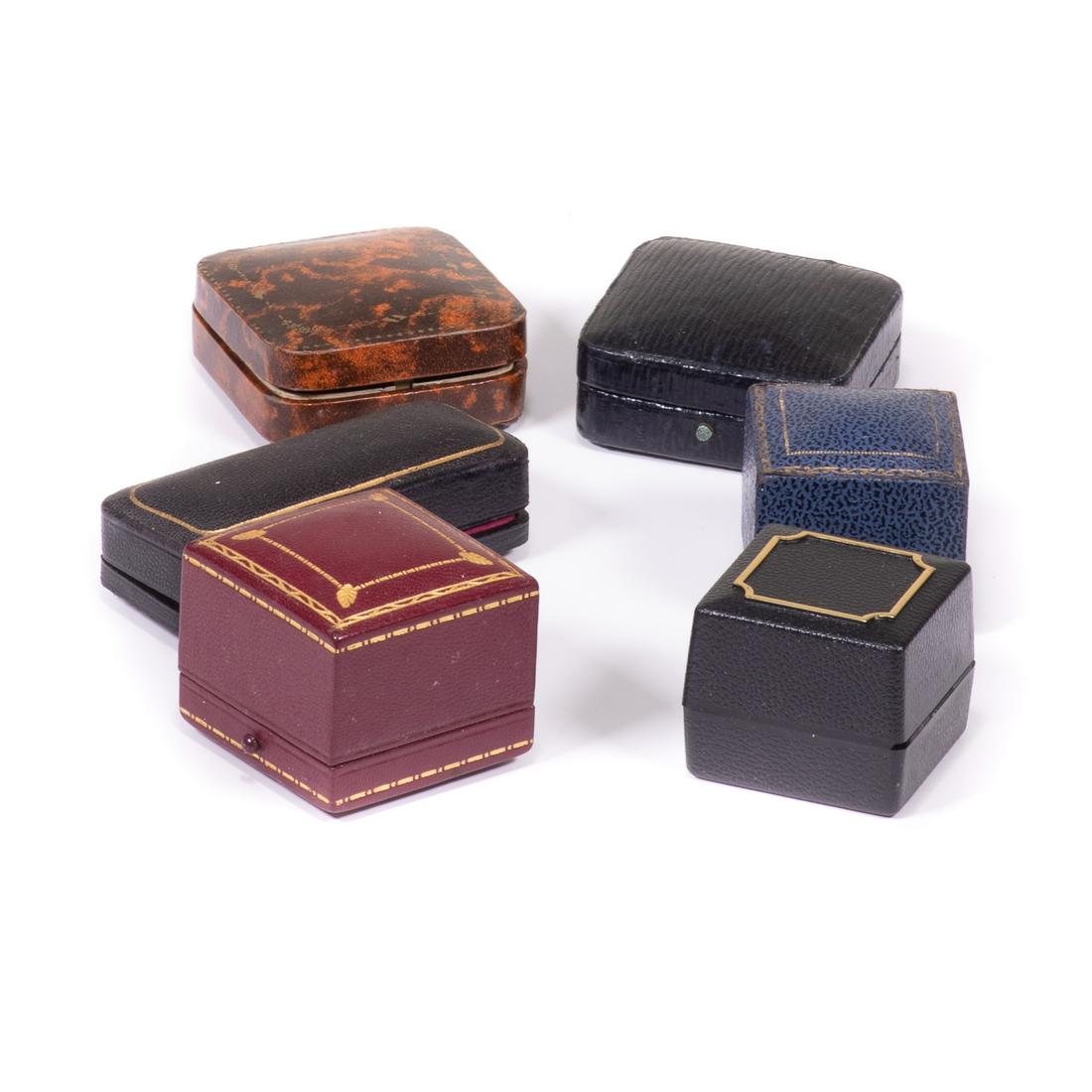 FREE POST Lot of 6x Vintage Jewellery Boxes (1 of 6)