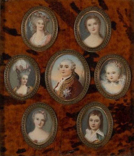 FREE POST Late XIX Century Seven Royal Portrait (1 of 5)