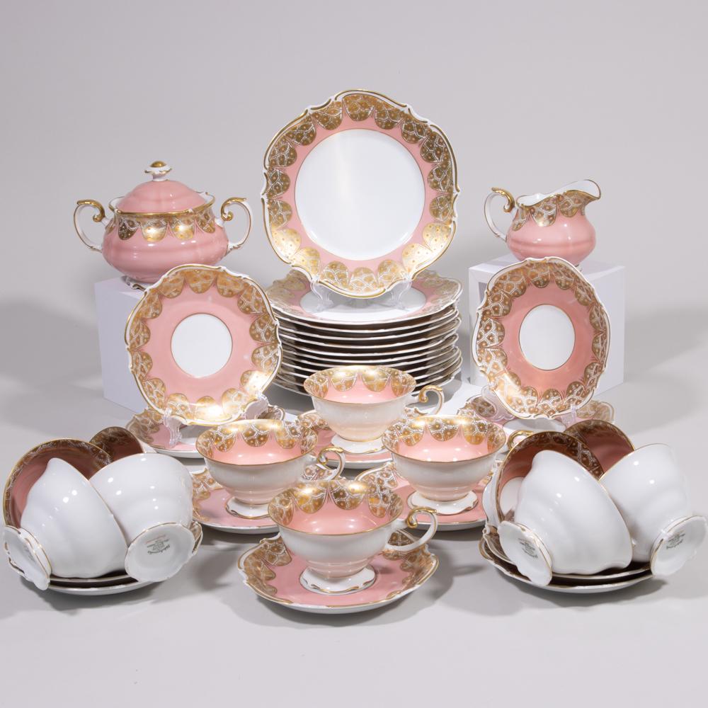 Paul Muller Art Deco 38 Piece Porcelain Service (1 of 10)