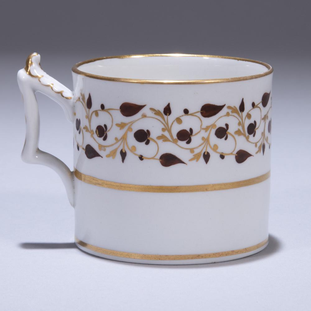 Flight Barr Worcester Porcelain Coffee Can ca. 1810 (1 of 6)