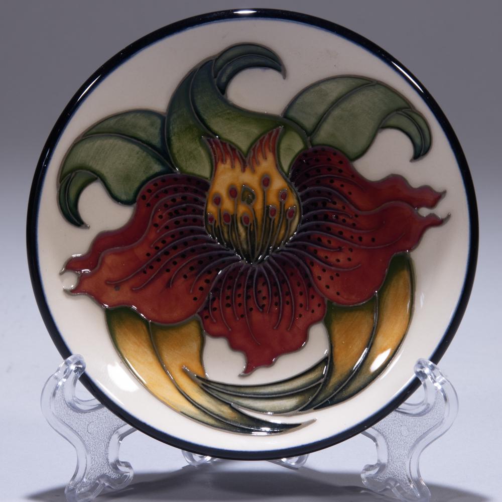 Moorcroft Porcelain Small Floral Dish (1 of 6)