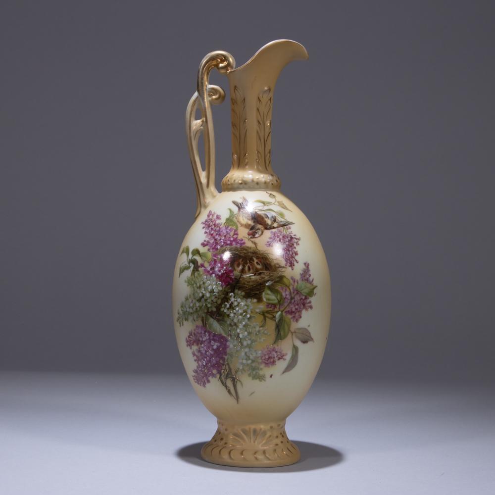 Royal Worcester Victorian Blush Porcelain Ewer (1 of 5)