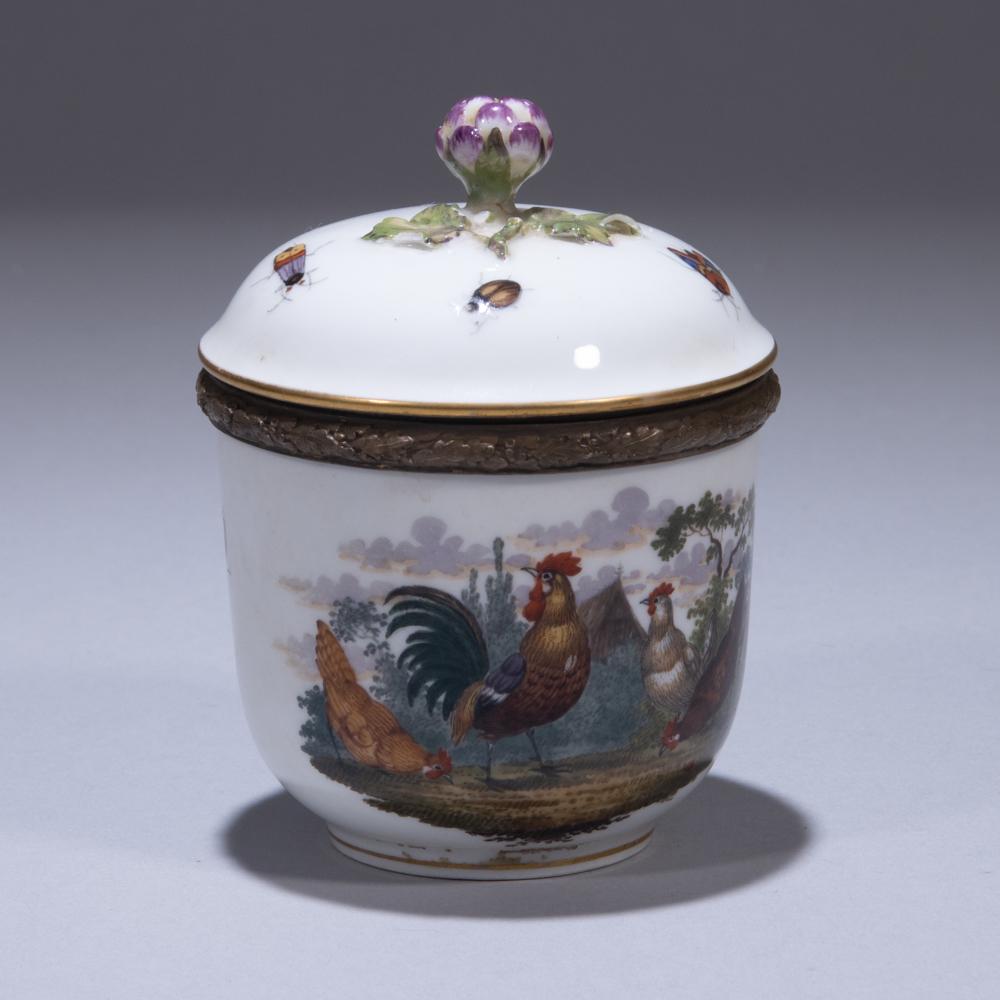 KPM Berlin Porcelain Sugar Jar 19th Century (1 of 6)