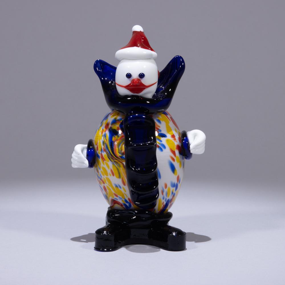 Murano Clown Venetian Glass Sculpture: 110 x90 x 160mm. Please study all photographs carefully to get an accurate representation of the item. We offer in-house shipping internationally (US and rest of the world. Dispatched from the UK). We
