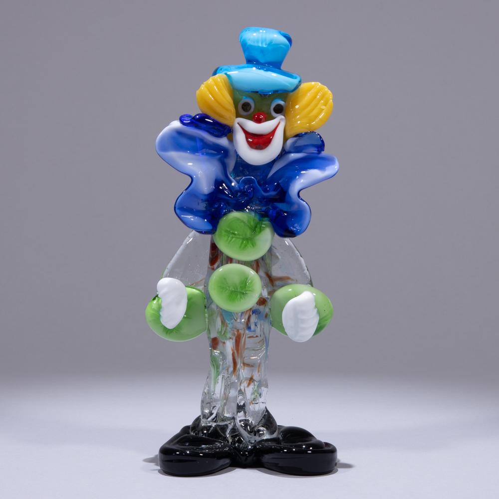 Murano Clown Venetian Glass Sculpture (1 of 6)