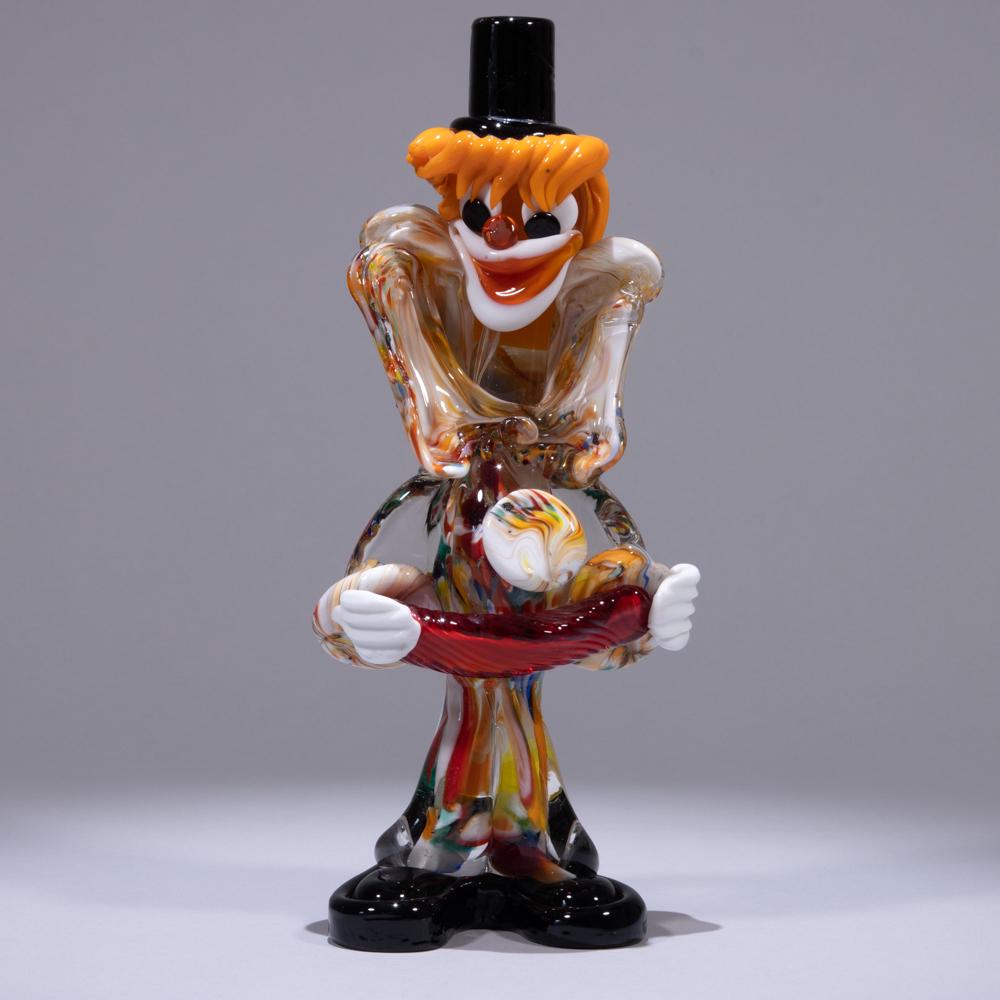 Murano Clown Venetian Glass Sculpture (1 of 6)