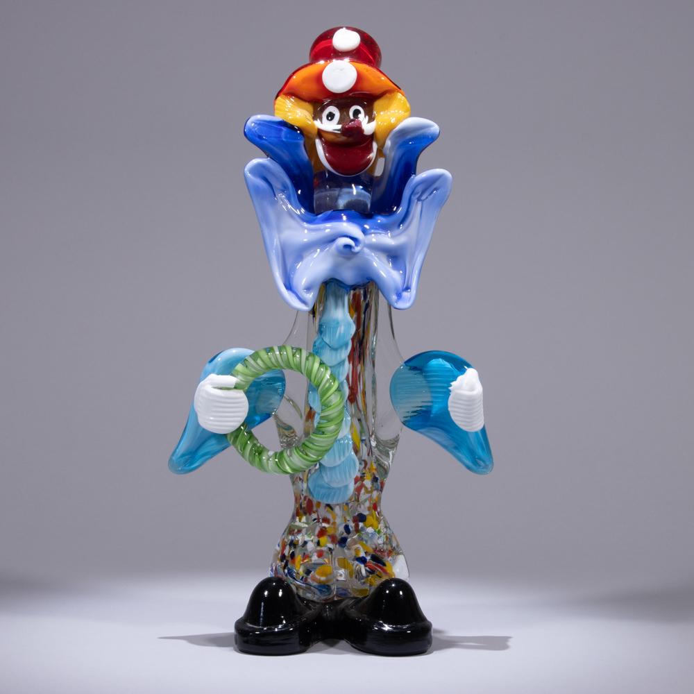 Murano Clown Venetian Glass Sculpture (1 of 6)