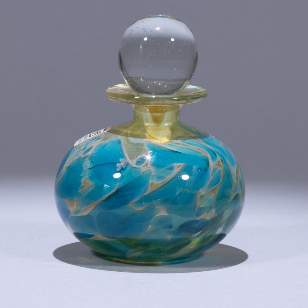 Mdina Signed Glass Perfume Bottle (1 of 8)