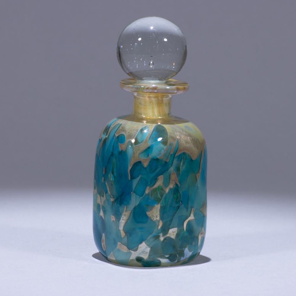 Mdina Signed Glass Perfume Bottle (1 of 8)