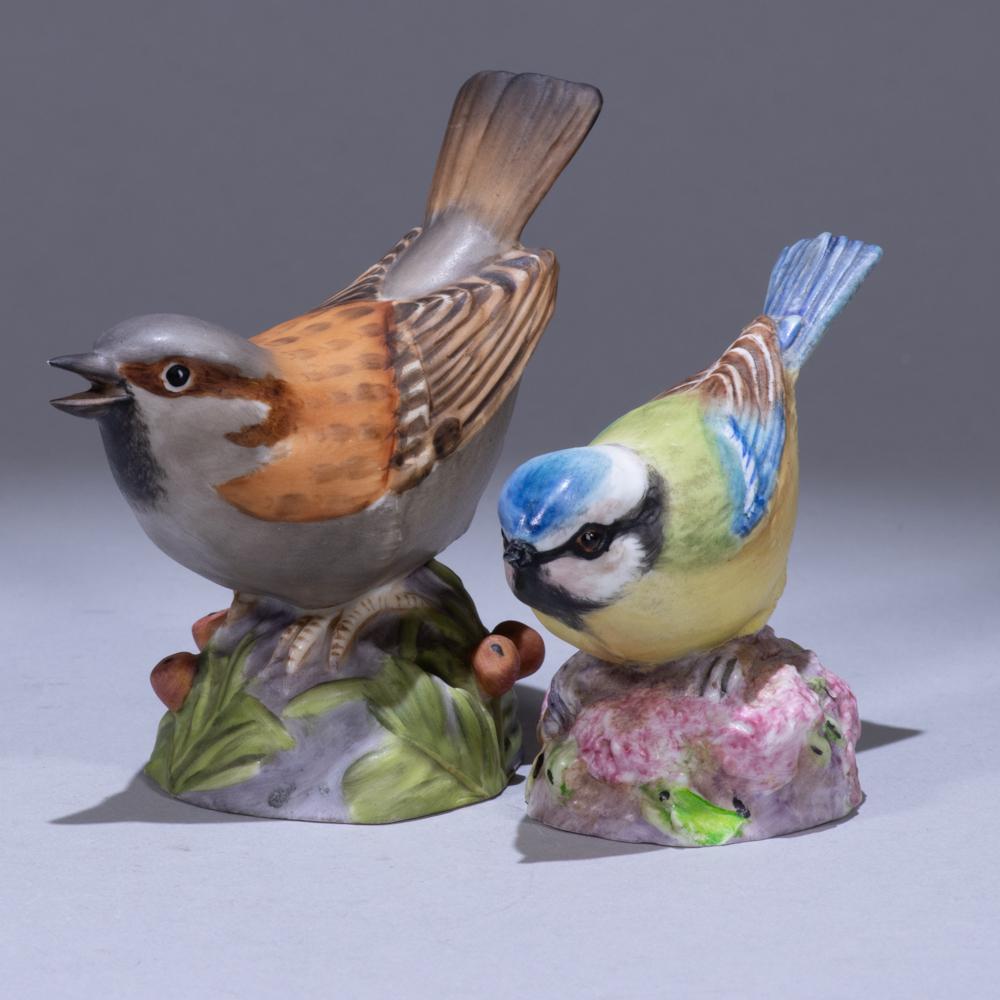 Royal Worcester Porcelain Bird Sculptures (1 of 6)