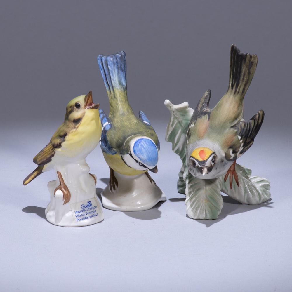 Three Goebel Porcelain Bird Sculptures (1 of 11)