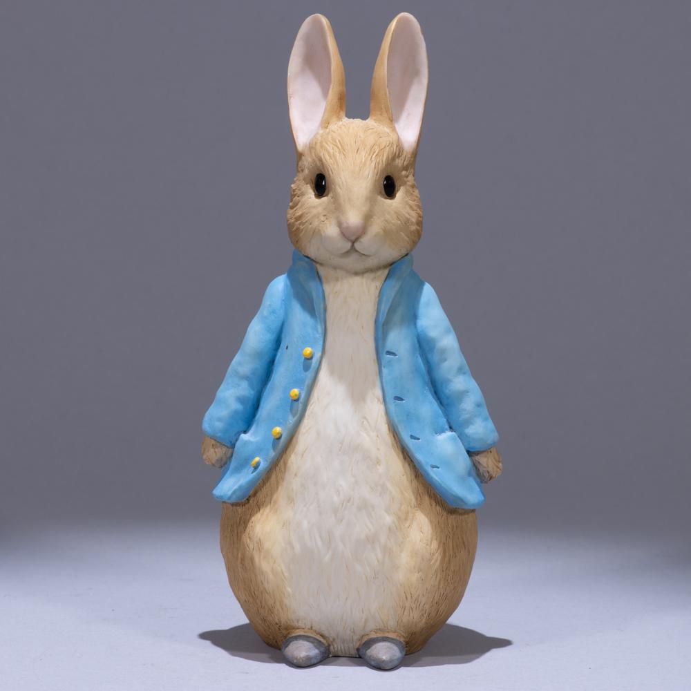 Peter Rabbit Sculpture: 80 x 80 x 175mm. Please study all photographs carefully to get an accurate representation of the item. We offer in-house shipping internationally (US and rest of the world. Dispatched from the UK). We