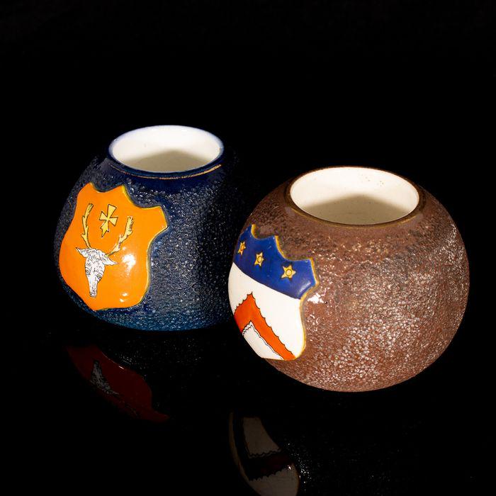 Pair of Carlton Ware Match Strikers: Please study all photographs carefully to get an accurate representation of the item. We offer in-house shipping internationally (US and rest of the world. Dispatched from the UK). We aim to ship all