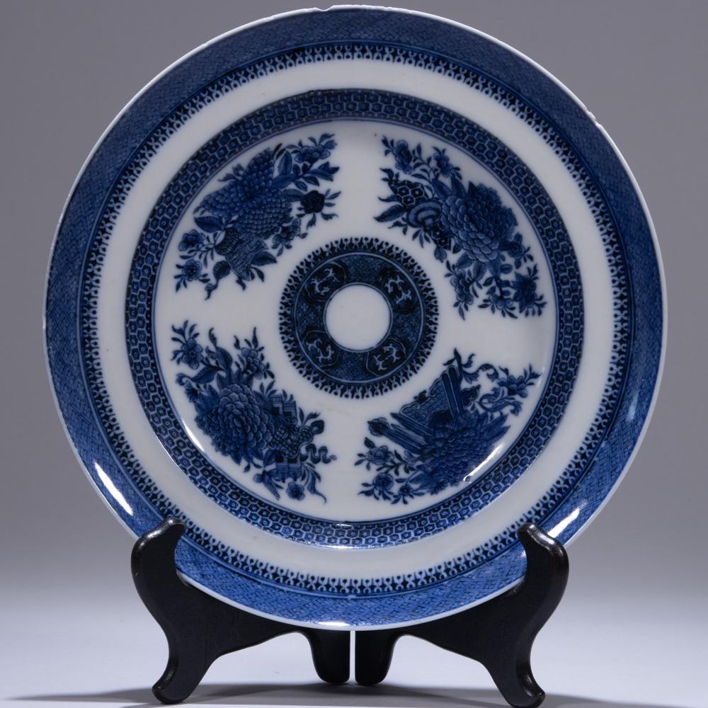 Spode Fitzhugh Chinese Export Porcelain Plate 19th (1 of 6)