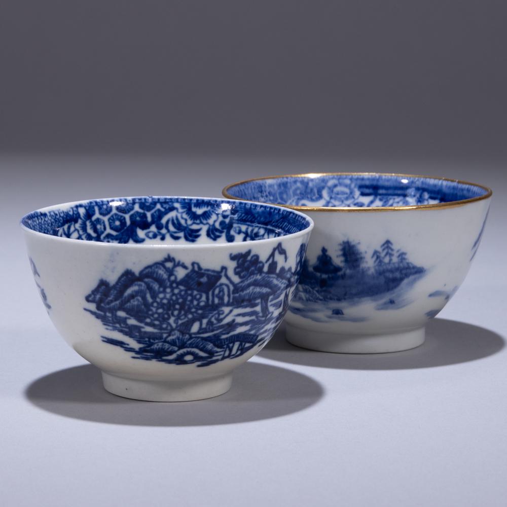 Chinese Export Blue & White Porcelain Teacups 18th (1 of 14)