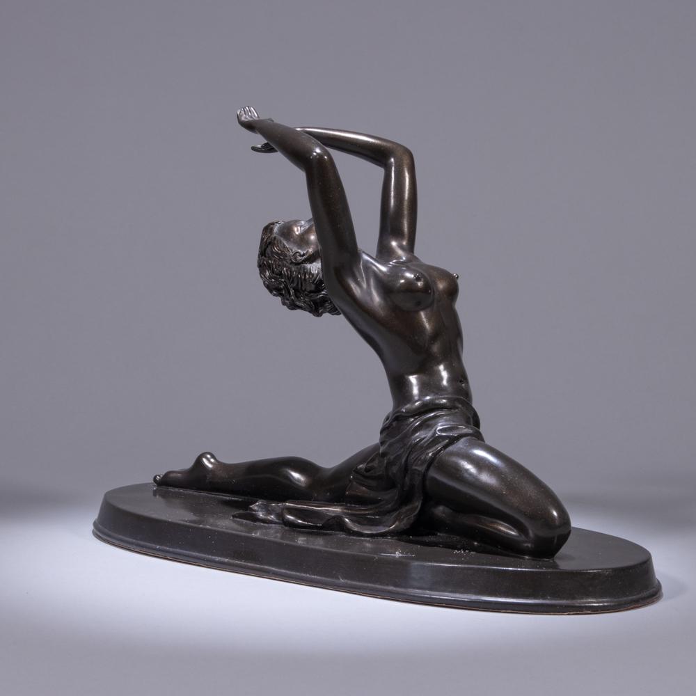 Art Deco Style Nude Bronze Effect Sculpture: Please study all photographs carefully to get an accurate representation of the item. We offer in-house shipping internationally (US and rest of the world. Dispatched from the UK). We aim to ship all 