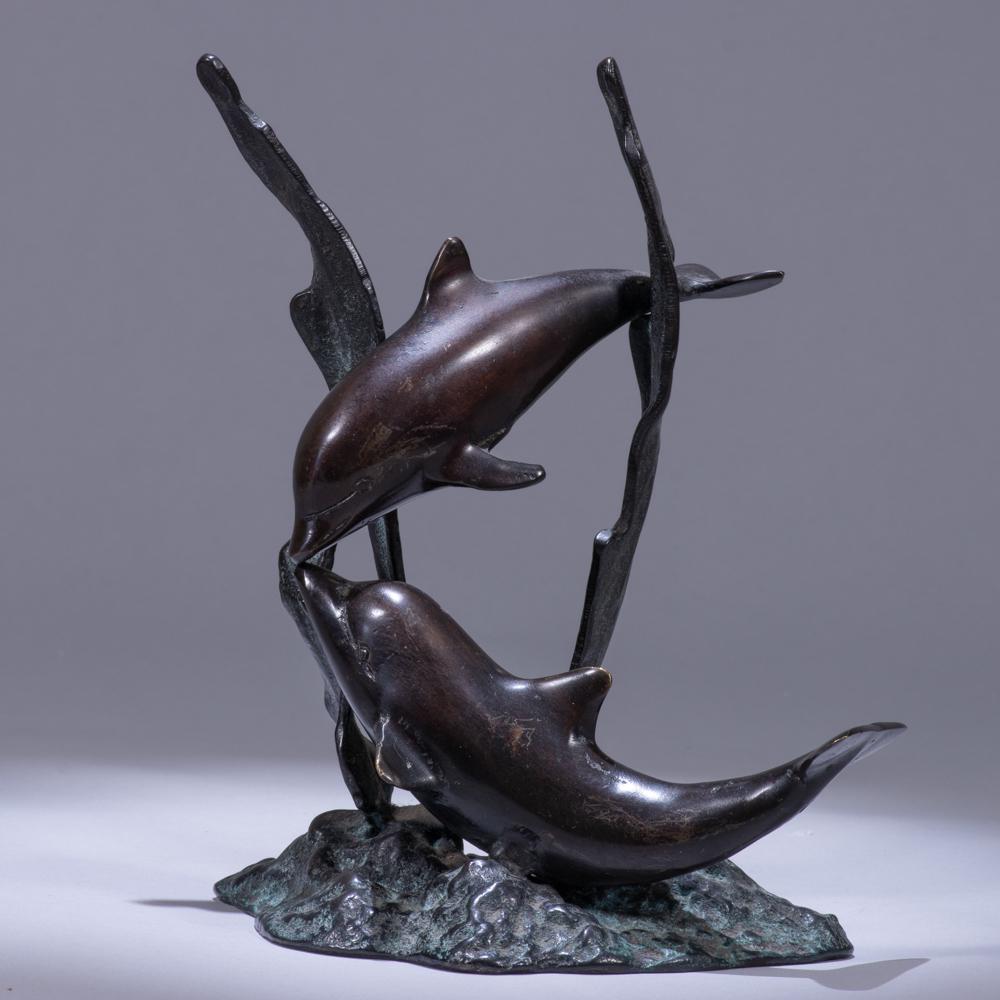 Dolphins Bronze Sculpture (1 of 6)