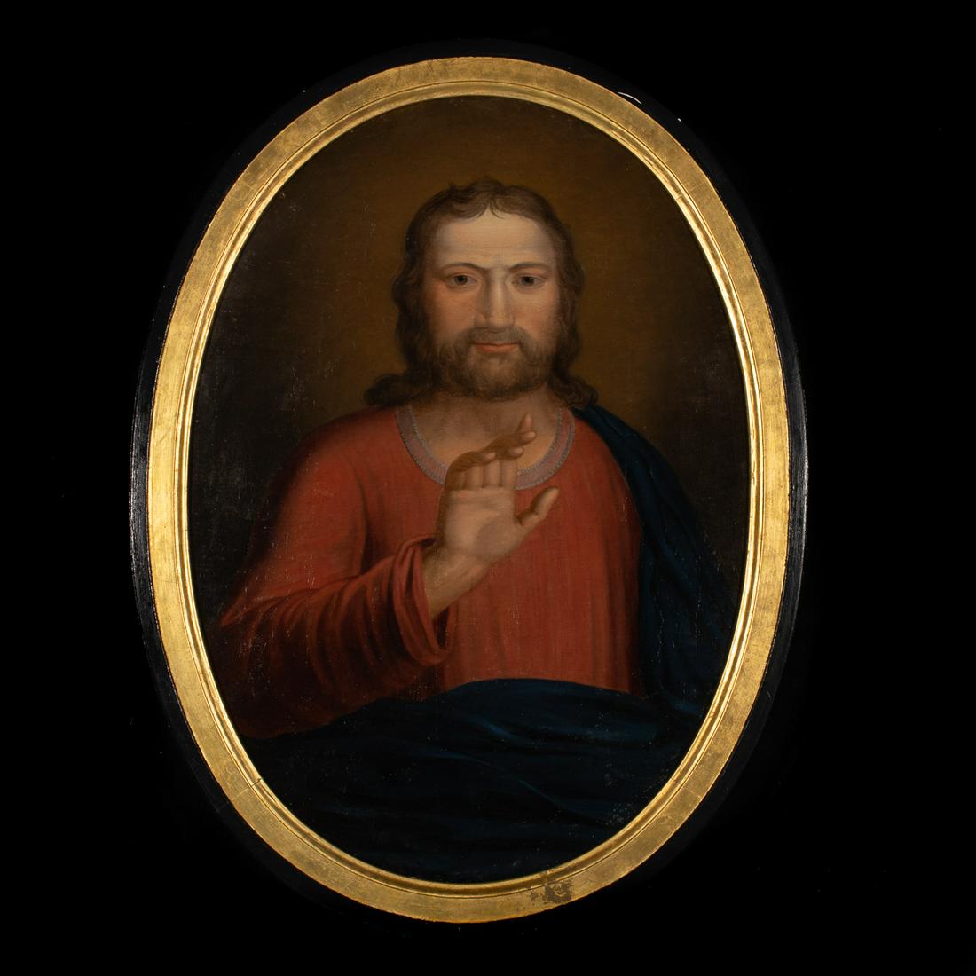18th Century Old Master Portrait of Christ Painting (1 of 6)