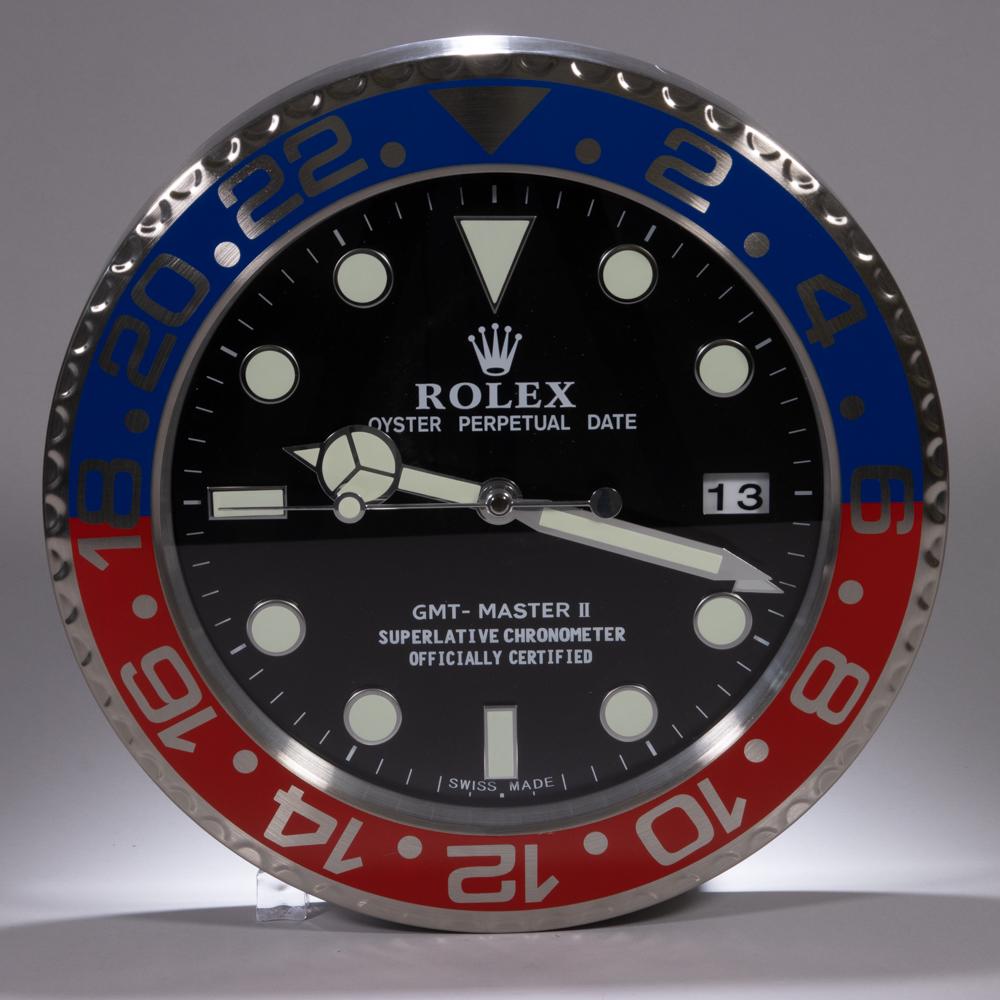 ROLEX Oyster Perpetual GMT Master II Wall Clock (1 of 6)