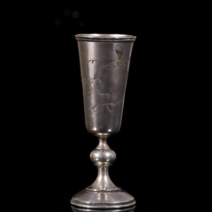 Russian Niello Silver Kiddush Cup 19th Century (1 of 6)
