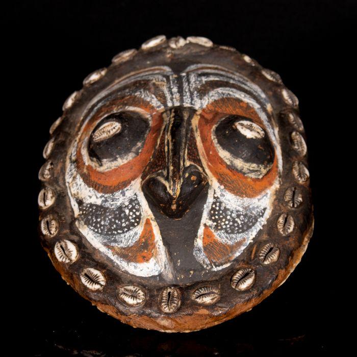 Painted Carapace & Shell Tribal Mask 19th Century (1 of 6)