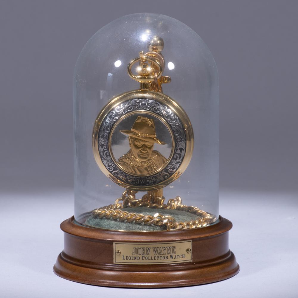 Franklin Mint John Wayne Signed Pocket Watch (1 of 7)