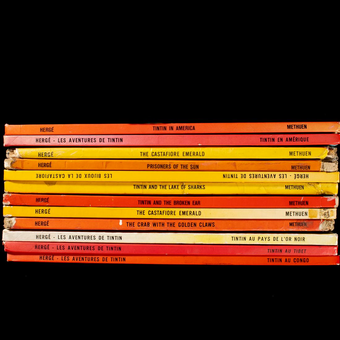 TINTIN Comic Books Collection (x12) (1 of 20)