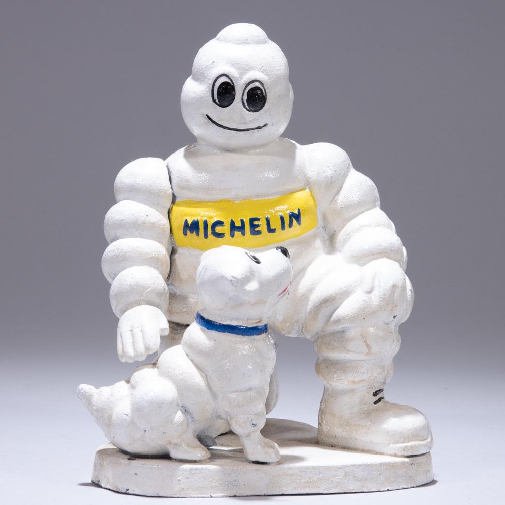 Cast Iron Michelin Man 1930s Bibendum Advertising (1 of 6)