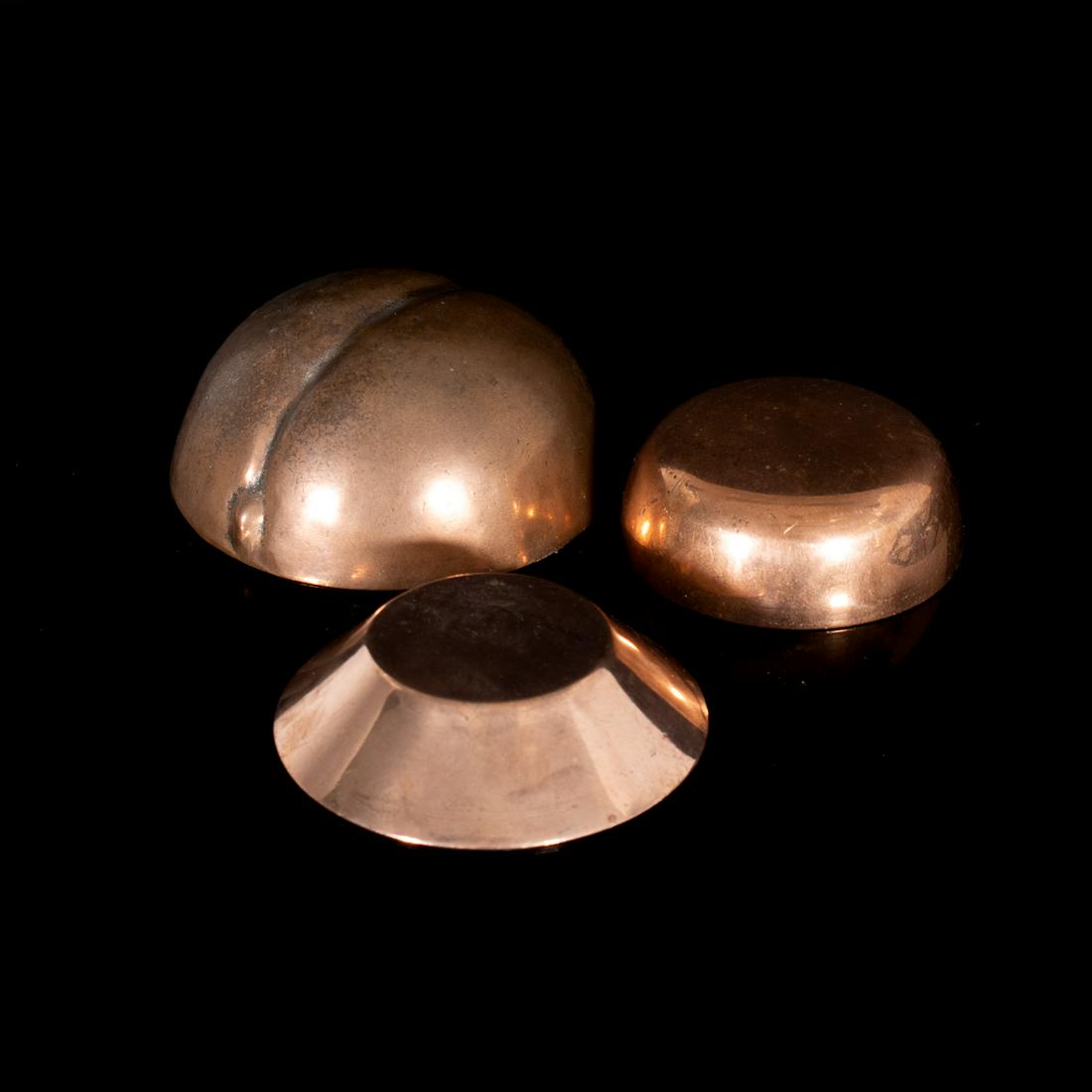 Victorian Antique Copper Jelly Moulds Late 19th C (1 of 7)