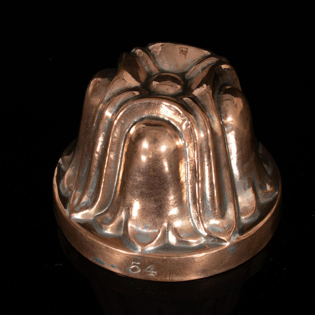 Victorian Antique Copper Jelly Mould Late 19th C (1 of 6)