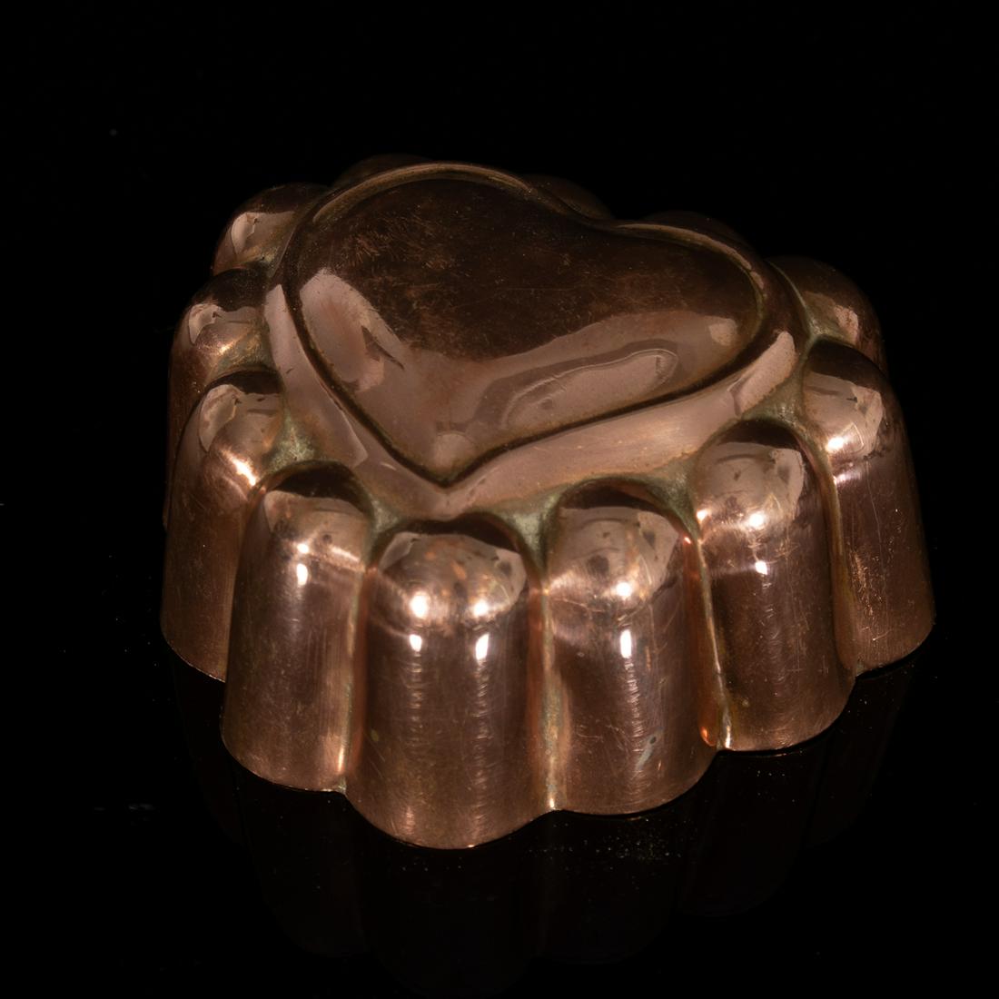 Victorian Antique Copper Jelly Mould Late 19th C (1 of 6)