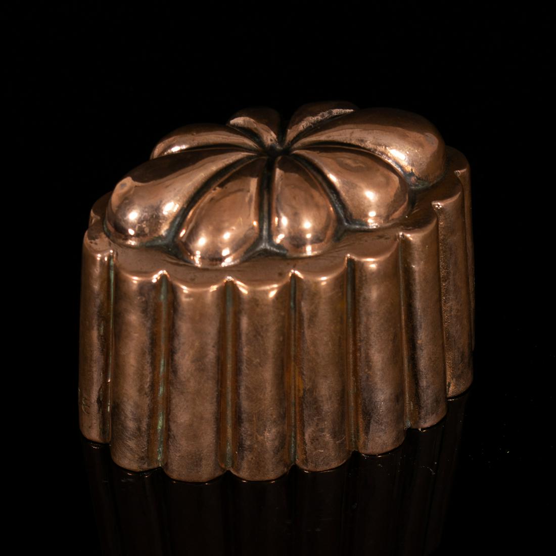 Victorian Antique Copper Jelly Mould Late 19th C (1 of 6)