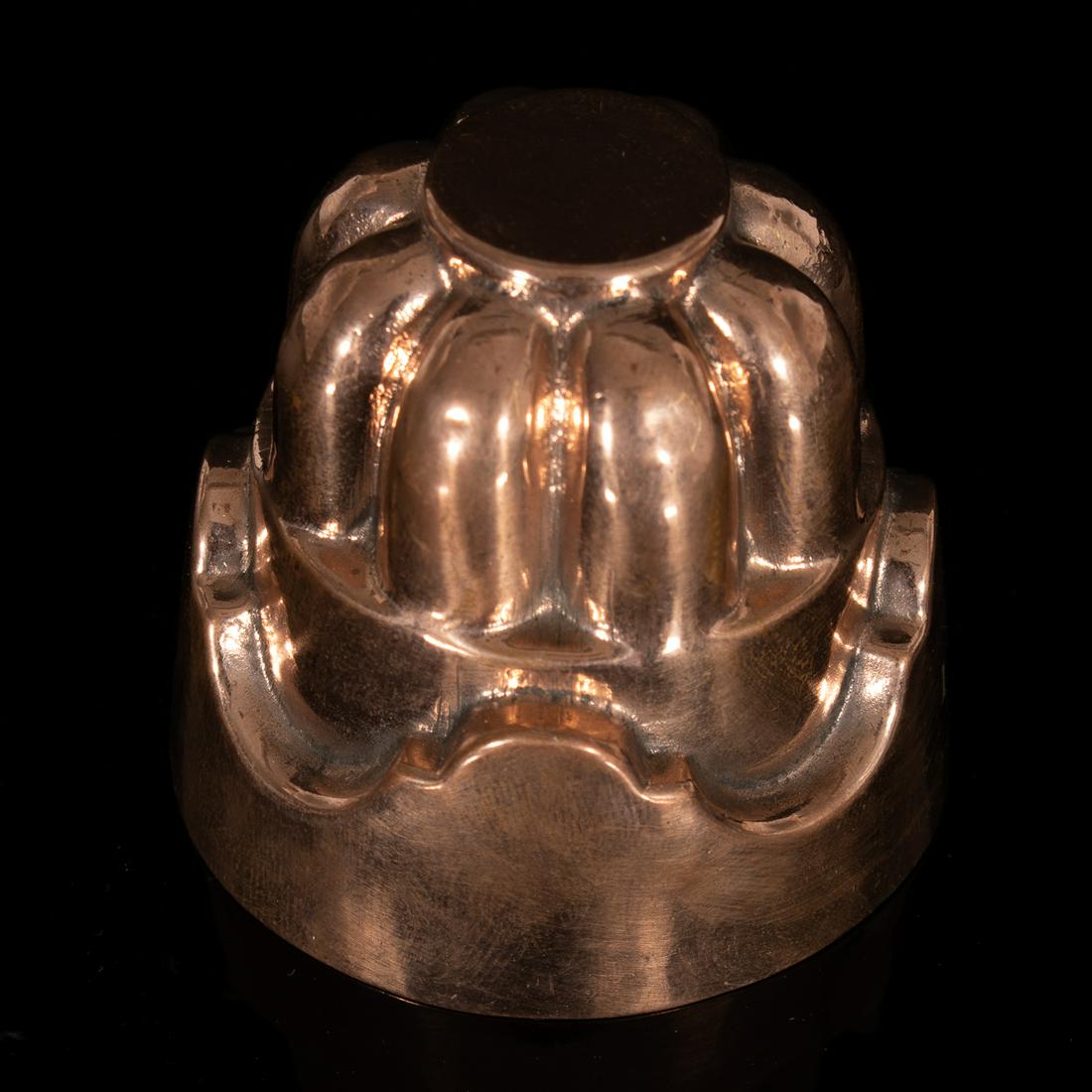 Victorian Antique Copper Jelly Mould Late 19th C (1 of 5)