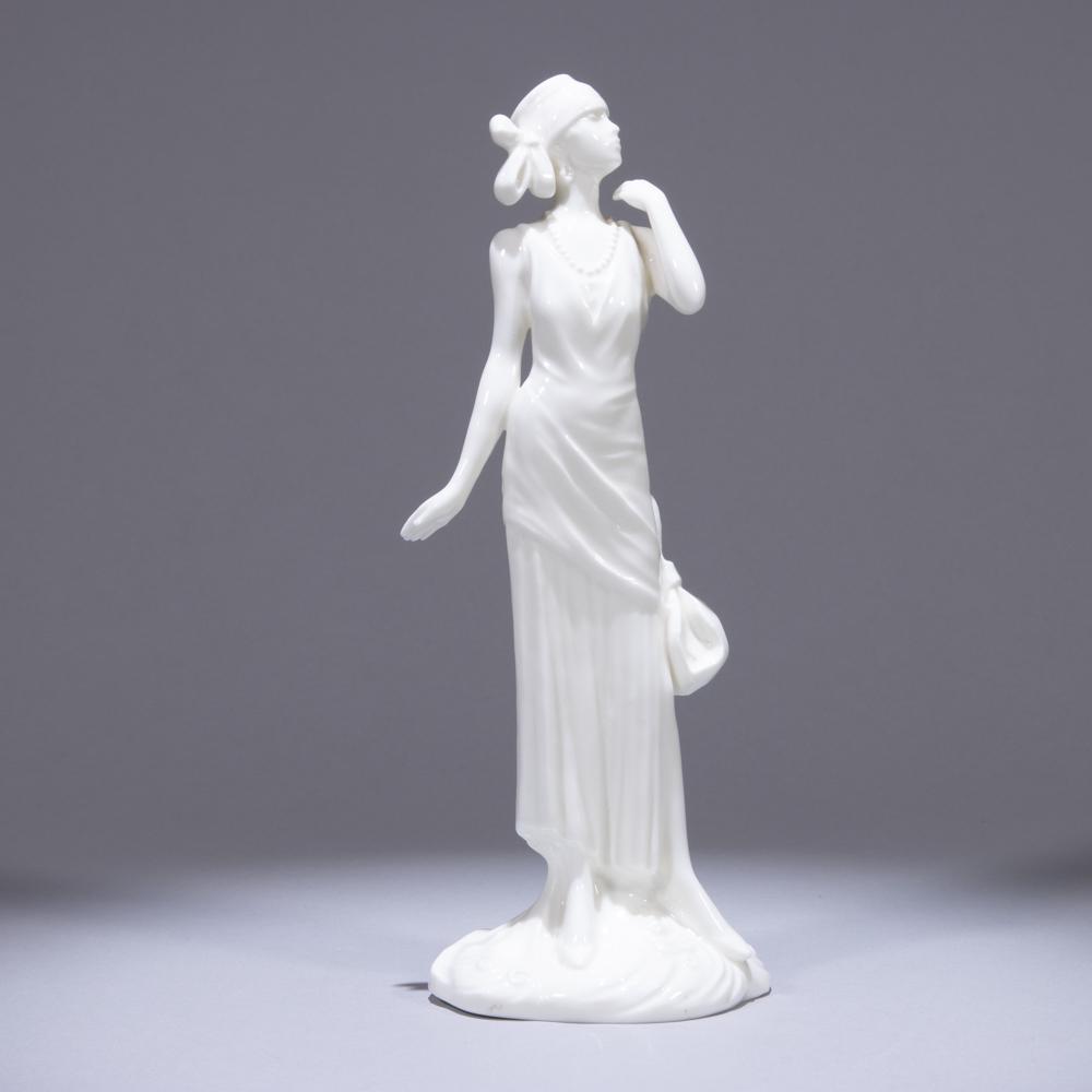 Blanc de Chine Art Deco Style Sculpture (1 of 7)